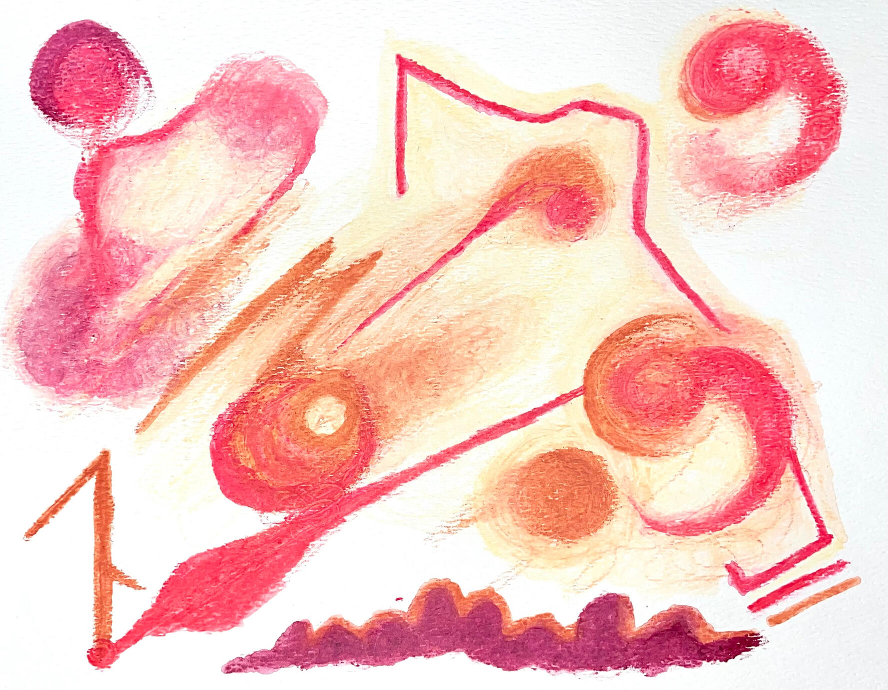 july / watercolor