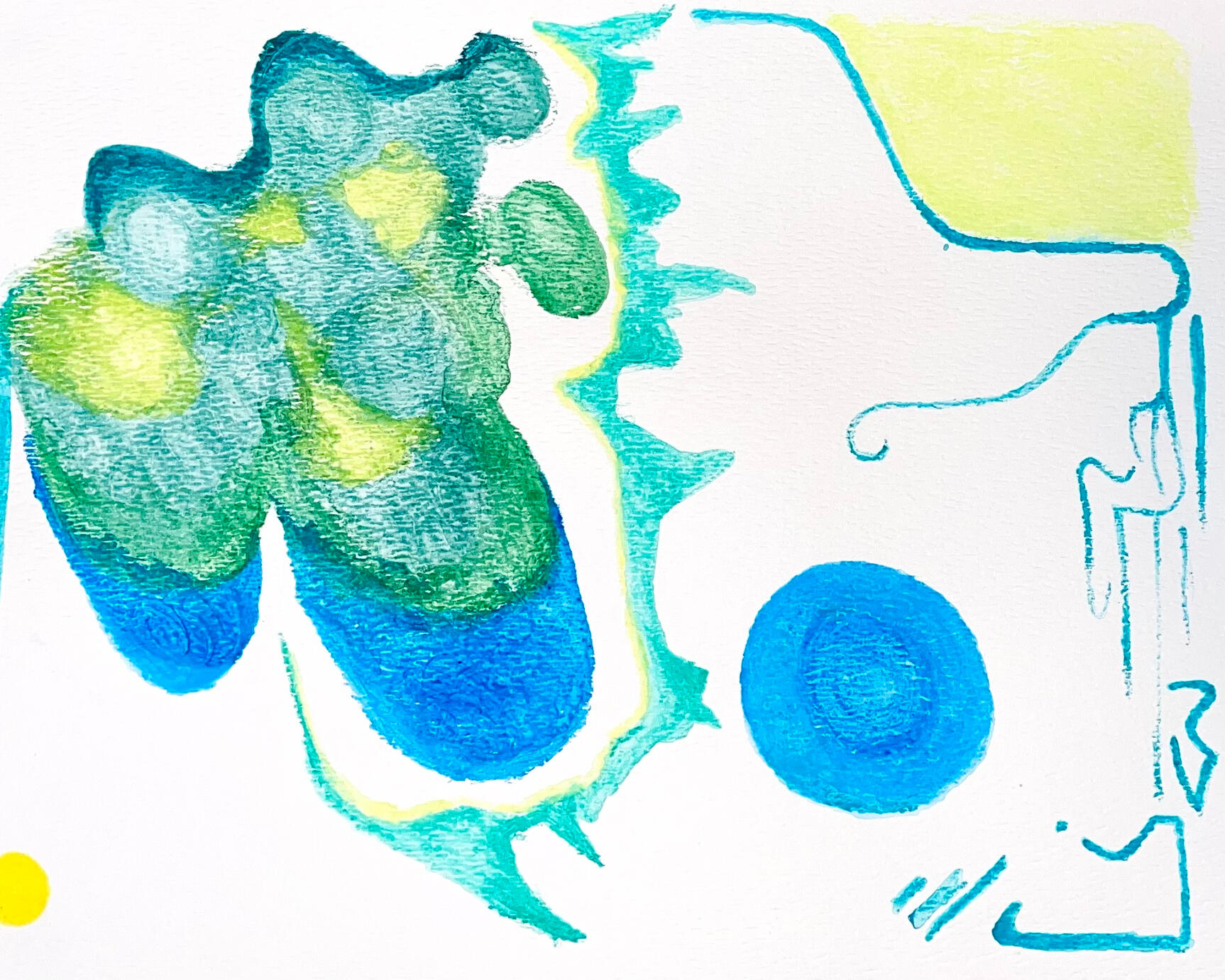 april / watercolor
