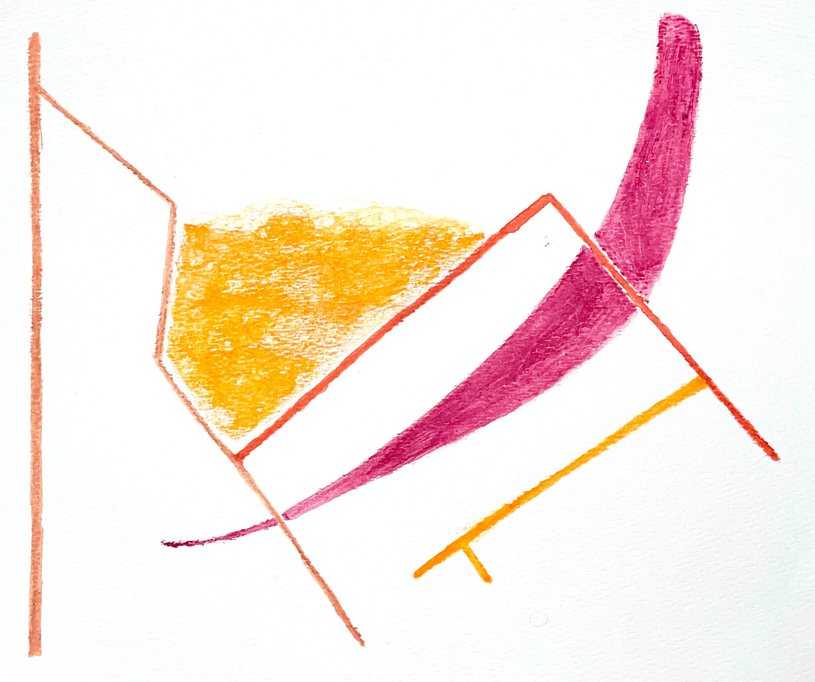 august / watercolor