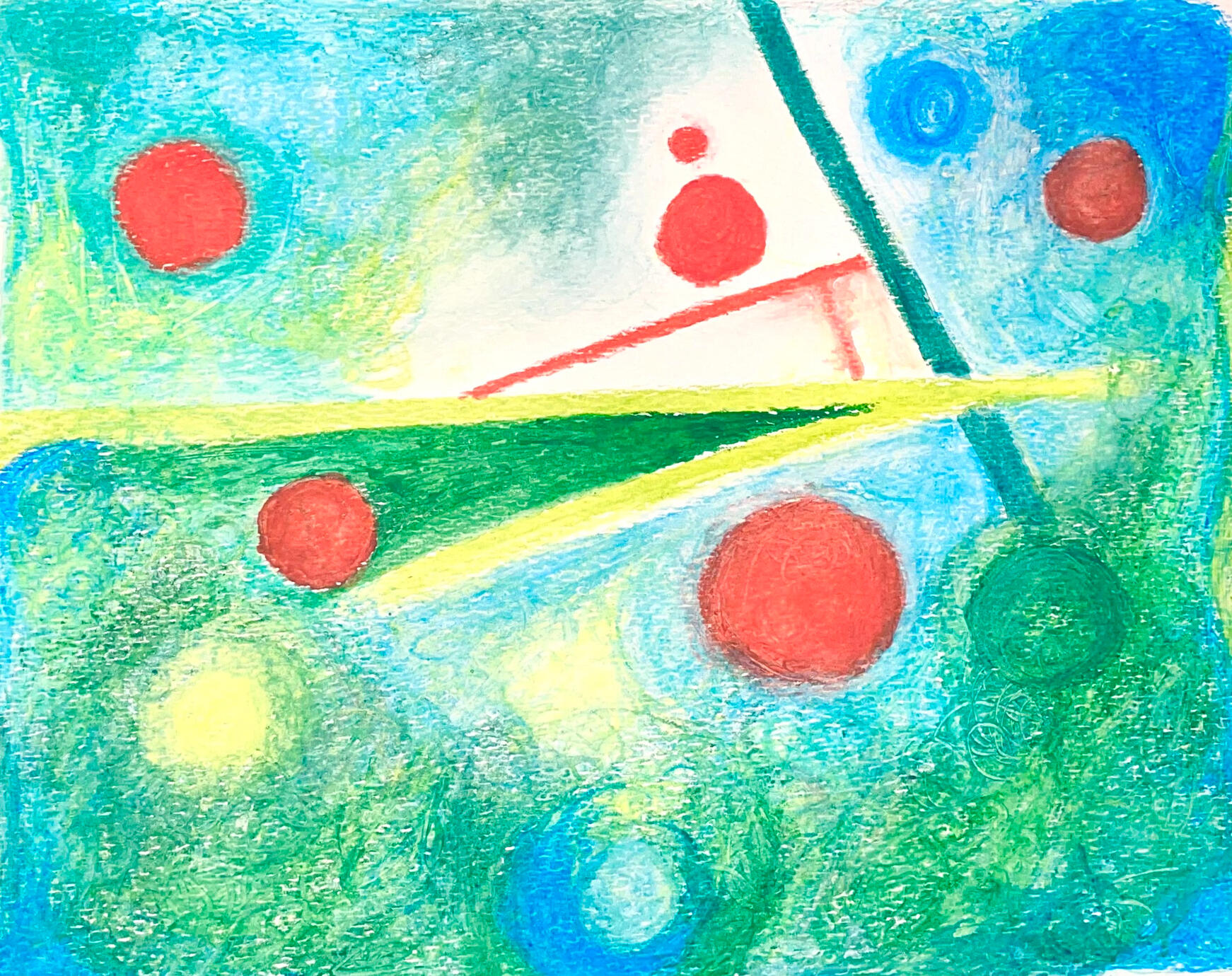 apple orchard / watercolor